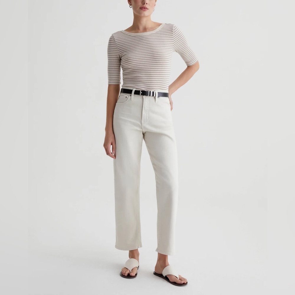 AG Jeans Rian High Rise Straight Leg in 1 Year Opal Wash
